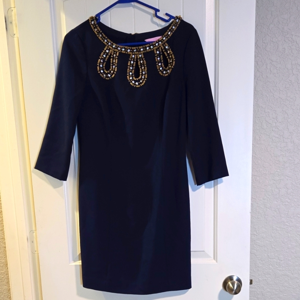 Lilly Pulitzer Navy Blue Dress‎